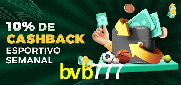 10% de bônus de cashback na bvb777